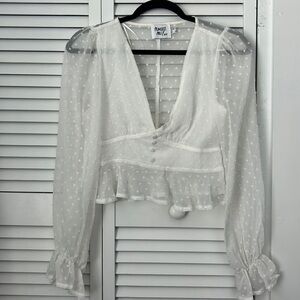 Princess Polly white top